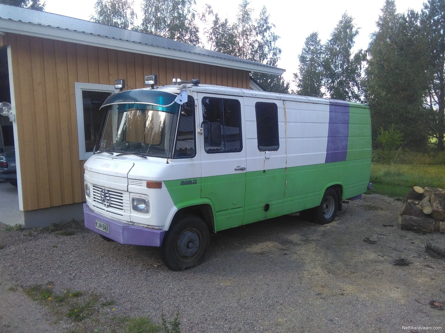 Mercedes-Benz 508, Mercedes-Benz 1978 - Matkailuauto - Retkeilyauto ...