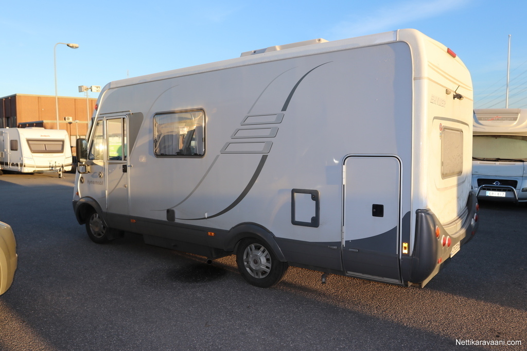 Hymer B 524, Fiat 2.8 JTD 2010 - Matkailuauto - Integroitu - Nettikaravaani