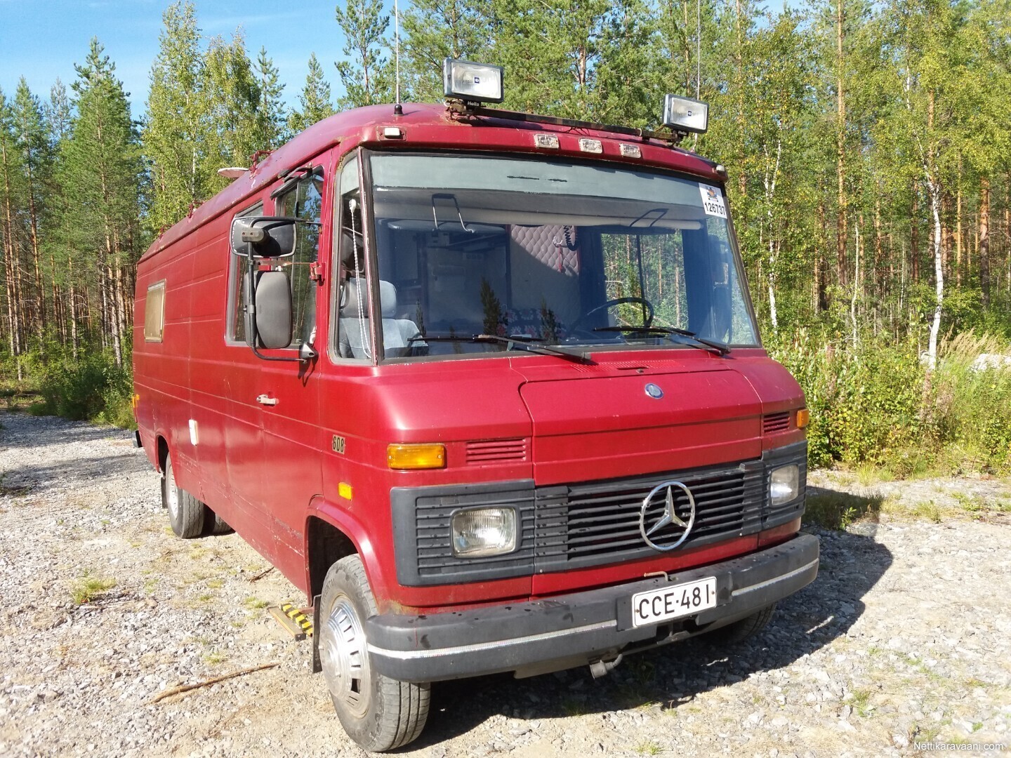 Mercedes-Benz 608D, Mercedes-Benz L 608 D-KASTEN/4100 1976 ...