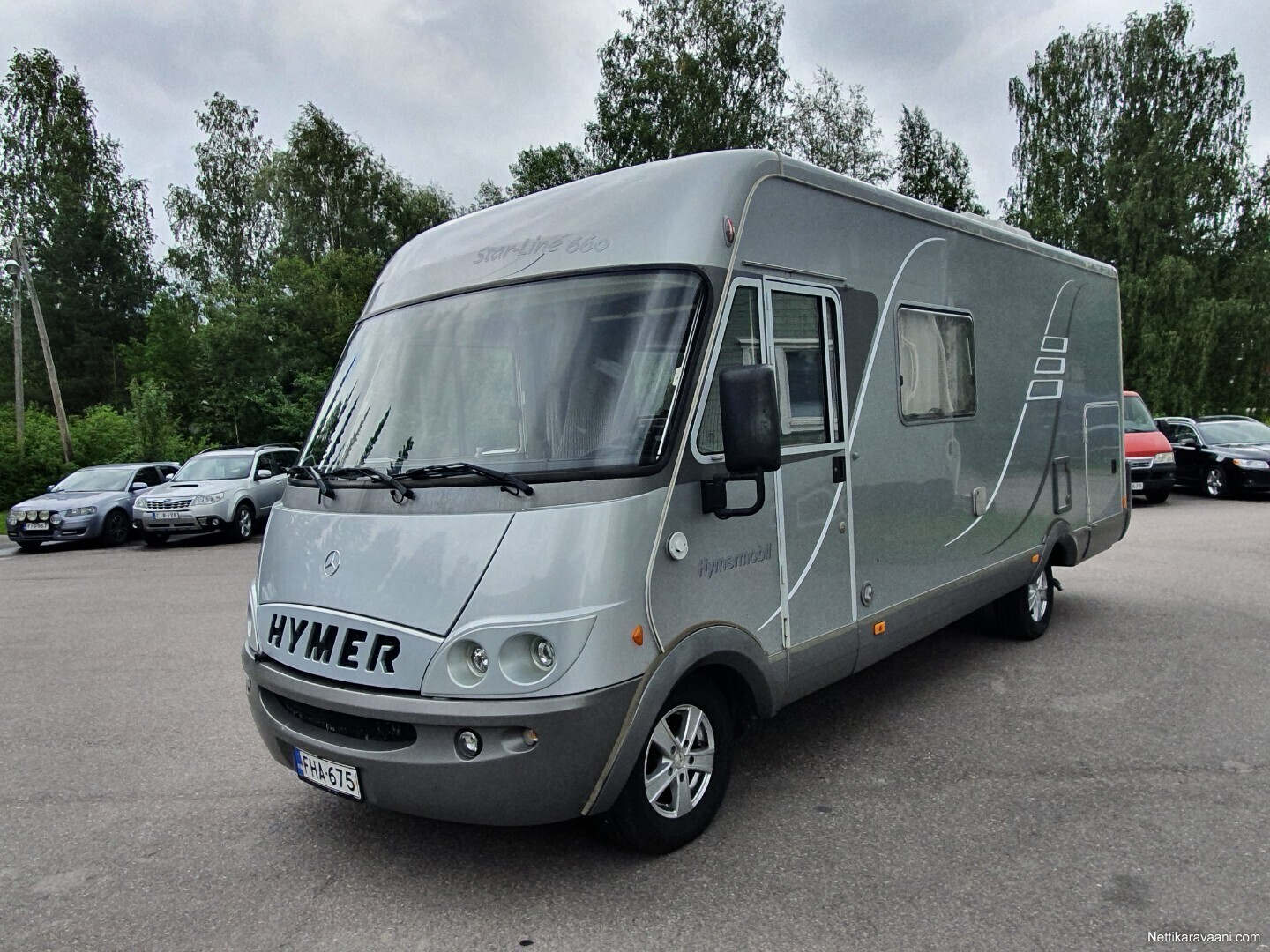 Hymer 660, Mercedes-Benz 2.7CDi Automaatti 2x Ilmastointi 2005 ...