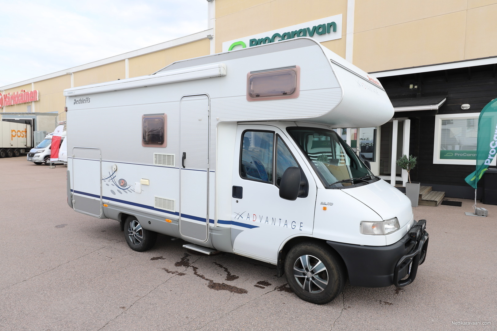 Dethleffs A 5881, Fiat ADVANTAGE 2001 - Travel truck - Alcove -  Nettikaravaani