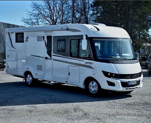 Rapido 886F, Fiat 2021 - Matkailuauto - Integroitu - Nettikaravaani