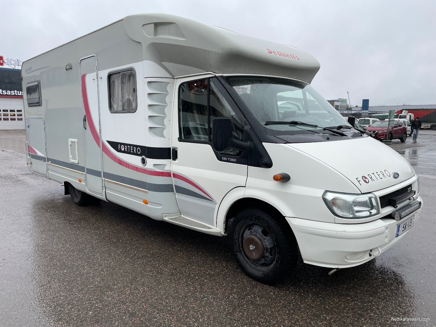 Dethleffs Fortero H6975, Ford 2,4 TDCI Parivuode 2007 Travel truck